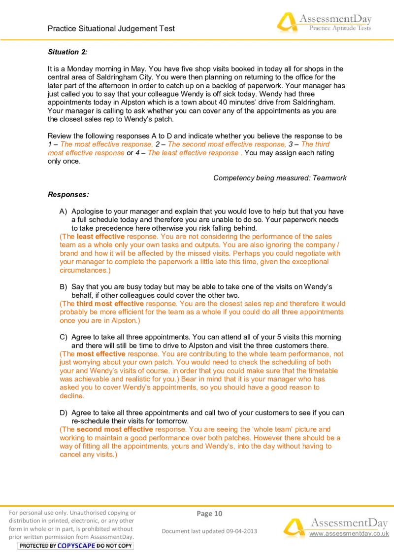 SJT1-Answers_2025春招题库汇总_十大行测题库_2023年十大热门题库更新中_05、TalentQ汇总_TalentQ测试题（适合大多数外资银行以及其他企业）_2选看通用测试题，适用于TalentQ（N多题）