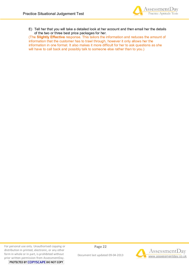 SJT1-Answers_2025春招题库汇总_十大行测题库_2023年十大热门题库更新中_05、TalentQ汇总_TalentQ测试题（适合大多数外资银行以及其他企业）_2选看通用测试题，适用于TalentQ（N多题）