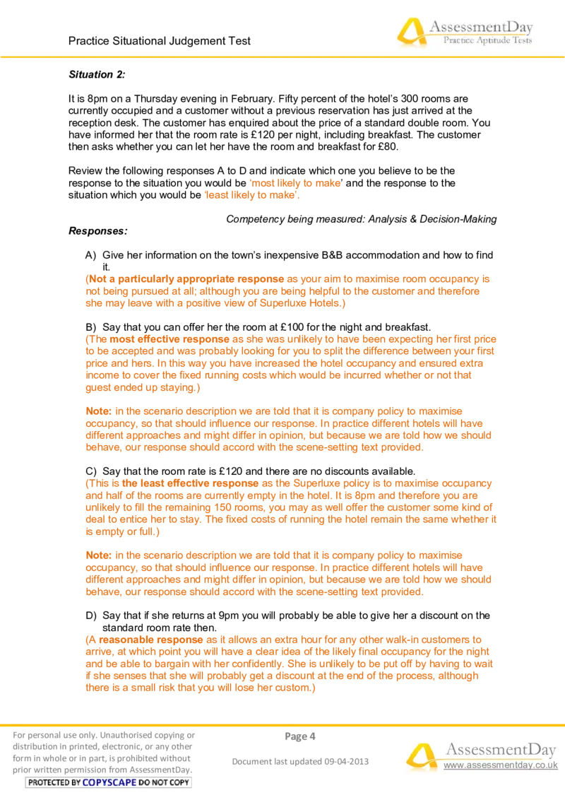 SJT1-Answers_2025春招题库汇总_十大行测题库_2023年十大热门题库更新中_05、TalentQ汇总_TalentQ测试题（适合大多数外资银行以及其他企业）_2选看通用测试题，适用于TalentQ（N多题）