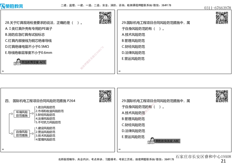2019年一建机电真题解析讲义（可打印版）_2026年一级建造师_2026年一建机电_2025年一建机电SVIP_03-习题精析✿实战特训✿模考通关_43-机电《历年真题班》王峰RS_讲义