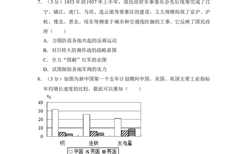 2015年高考历史试卷（新课标Ⅰ）（空白卷）_历史历年高考真题_新&middot;Word版2008-2025&middot;高考历史真题_历史（按试卷类型分类）2008-2025_全国卷&middot;历史（2008-2024）