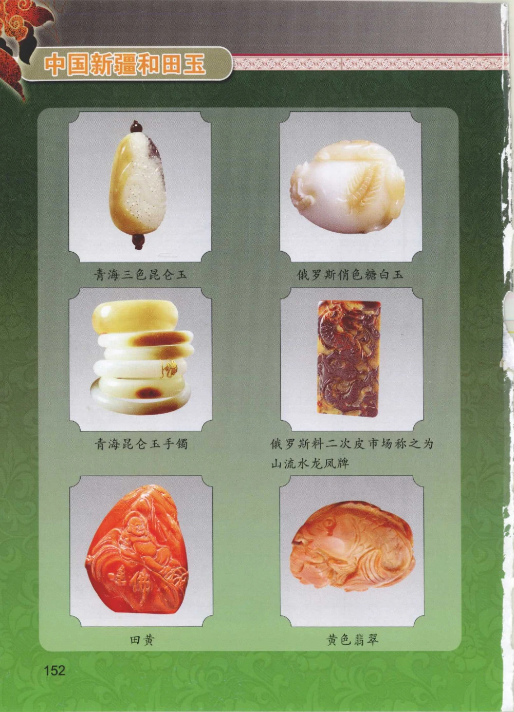 中国新疆和田玉黄玉__X018-玉石珠宝鉴定教程最新合集_7、和田玉鉴定专题全套课程_和田玉电子书