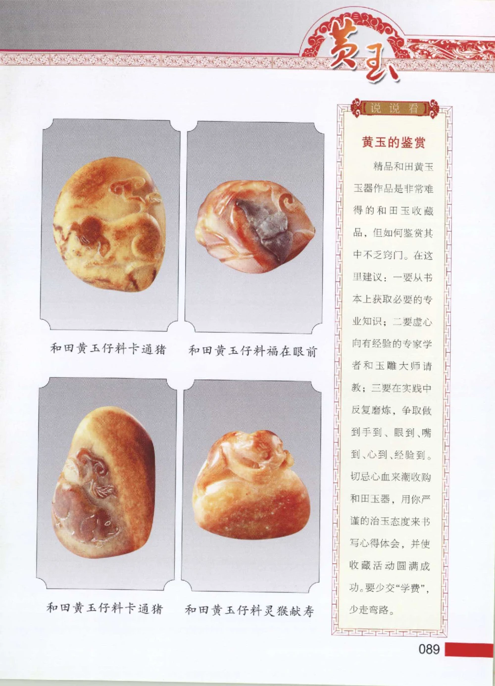 中国新疆和田玉黄玉__X018-玉石珠宝鉴定教程最新合集_7、和田玉鉴定专题全套课程_和田玉电子书