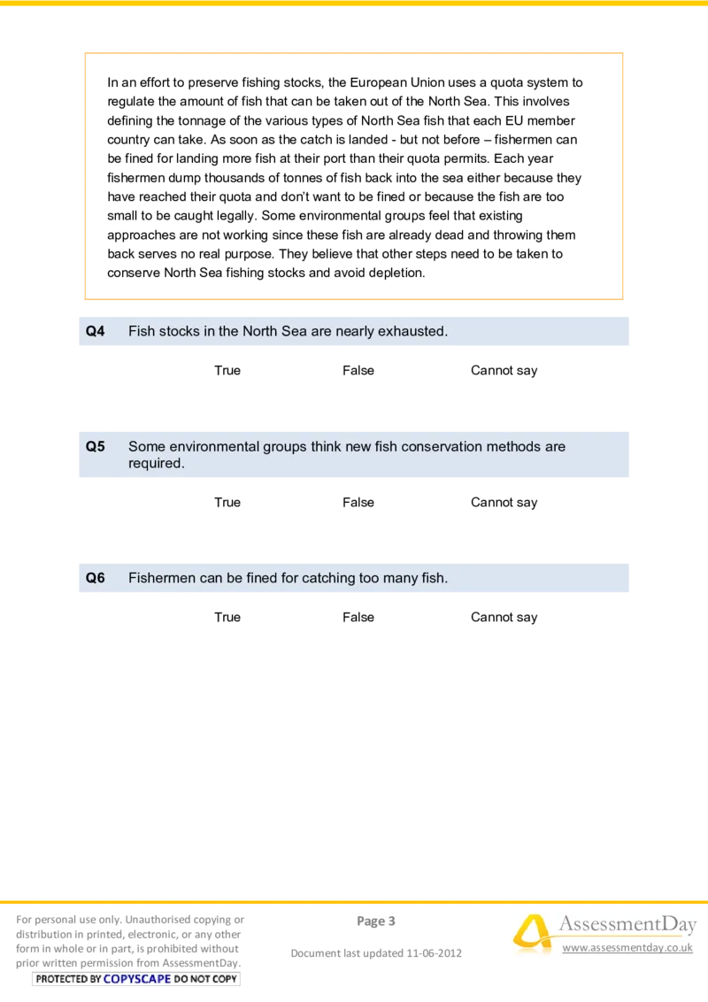 VerbalReasoningTest1-Questions_2025春招题库汇总_八大题库-1_04八大汇总_信永中和_专业题综合知识-参考_英文题_VerbalReasoningTests