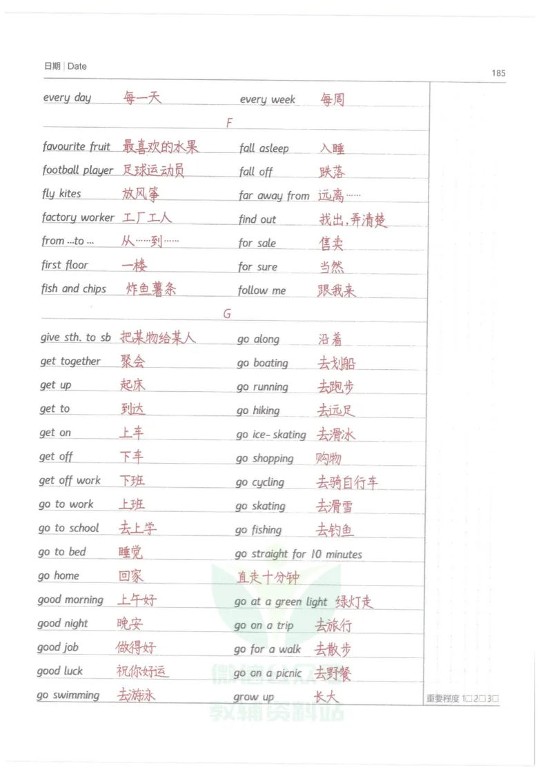 小学学霸笔记-英语_小学初中学霸笔记类资料汇总6.33GB_小学语数英学霸笔记268.56MB