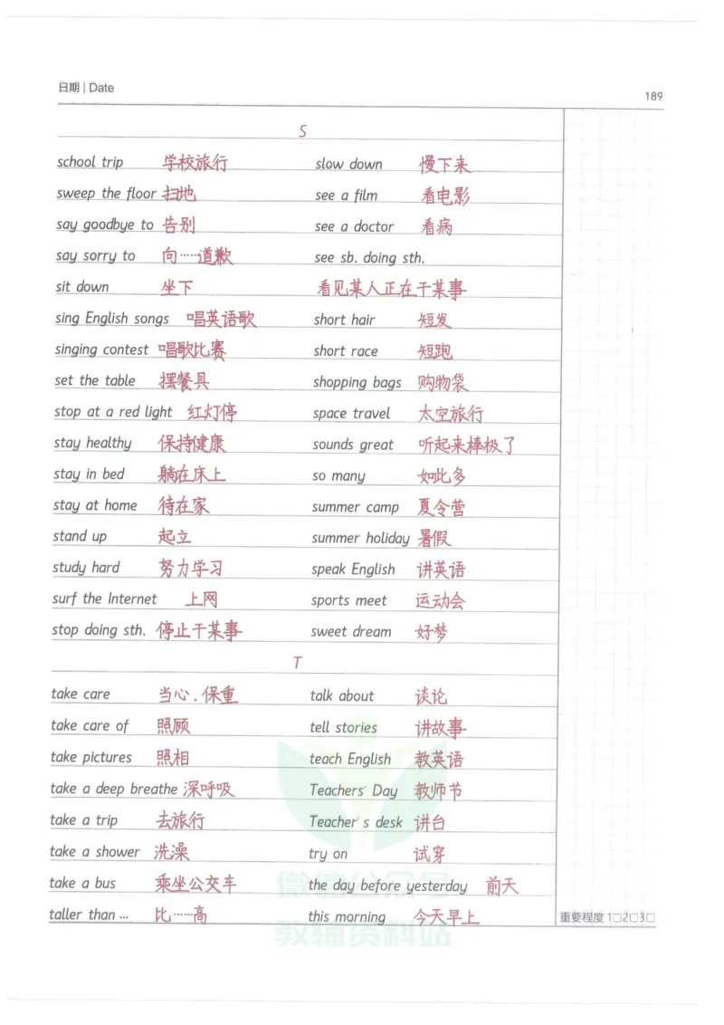 小学学霸笔记-英语_小学初中学霸笔记类资料汇总6.33GB_小学语数英学霸笔记268.56MB