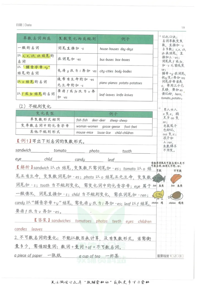 小学学霸笔记-英语_小学初中学霸笔记类资料汇总6.33GB_小学语数英学霸笔记268.56MB