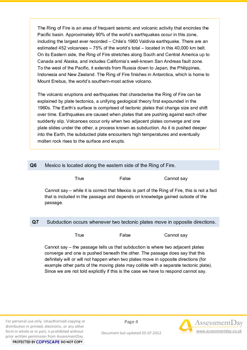 VerbalReasoningTest5-Solutions_2025春招题库汇总_八大题库-1_04八大汇总_信永中和_专业题综合知识-参考_英文题_VerbalReasoningTests