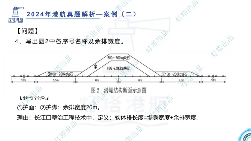 2024年2023年真题案例讲义+答案(1)_2026年一级建造师_2026年一建港航_2025年一建港航SVIP_03-习题精析✿实战特训✿模考通关_07-港航《真题案例班》灯塔SMR