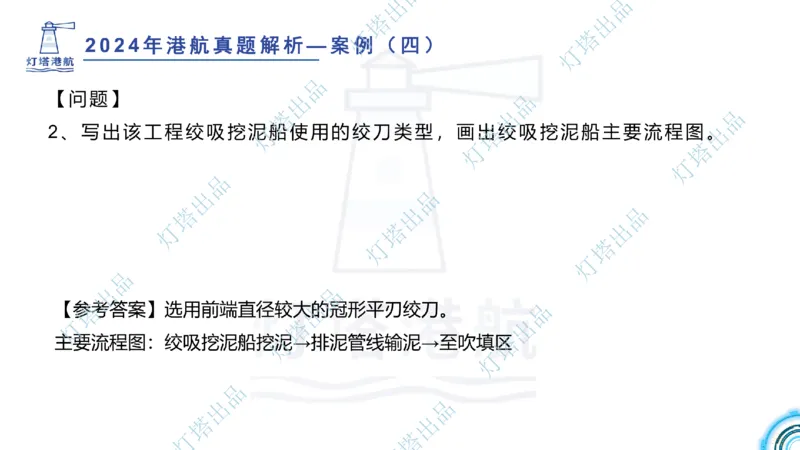 2024年2023年真题案例讲义+答案(1)_2026年一级建造师_2026年一建港航_2025年一建港航SVIP_03-习题精析✿实战特训✿模考通关_07-港航《真题案例班》灯塔SMR