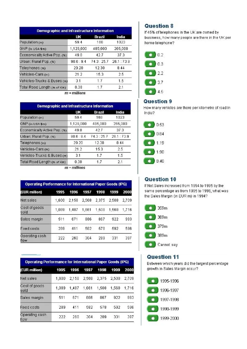 Numerical_en_Standard（21道）-全含答案_2025春招题库汇总_十大行测题库_2023年十大热门题库更新中_05、TalentQ汇总_TalentQ测试题（适合大多数外资银行以及其他企业）_1必看Numerical题（约120道）