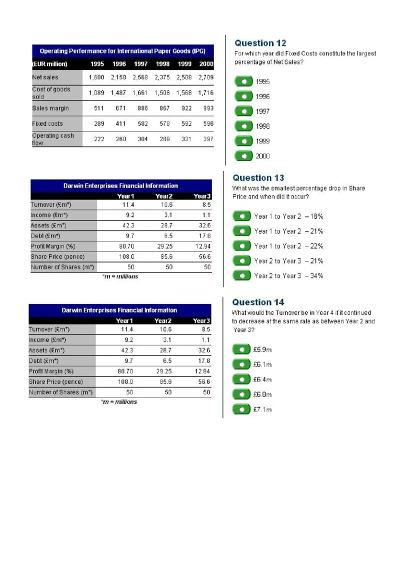 Numerical_en_Standard（21道）-全含答案_2025春招题库汇总_十大行测题库_2023年十大热门题库更新中_05、TalentQ汇总_TalentQ测试题（适合大多数外资银行以及其他企业）_1必看Numerical题（约120道）