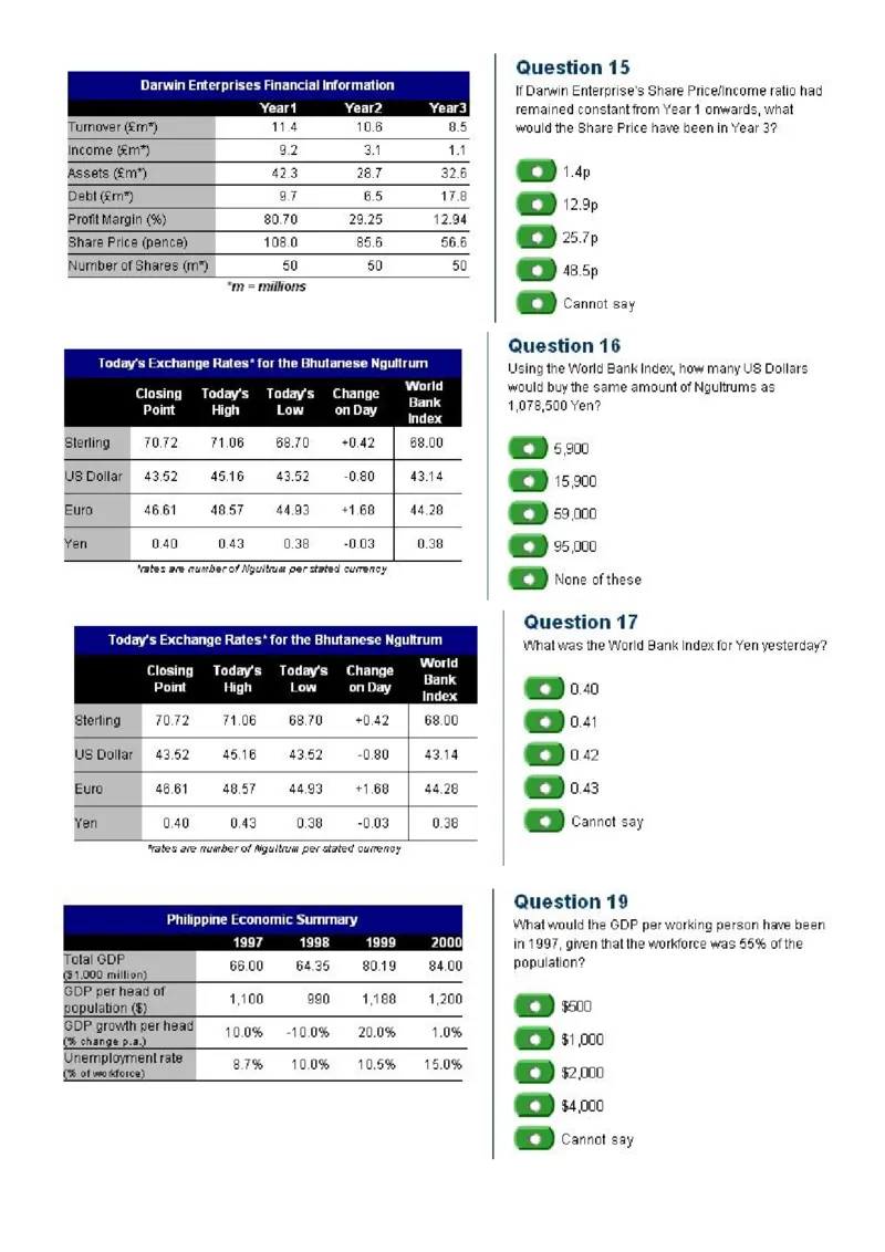 Numerical_en_Standard（21道）-全含答案_2025春招题库汇总_十大行测题库_2023年十大热门题库更新中_05、TalentQ汇总_TalentQ测试题（适合大多数外资银行以及其他企业）_1必看Numerical题（约120道）