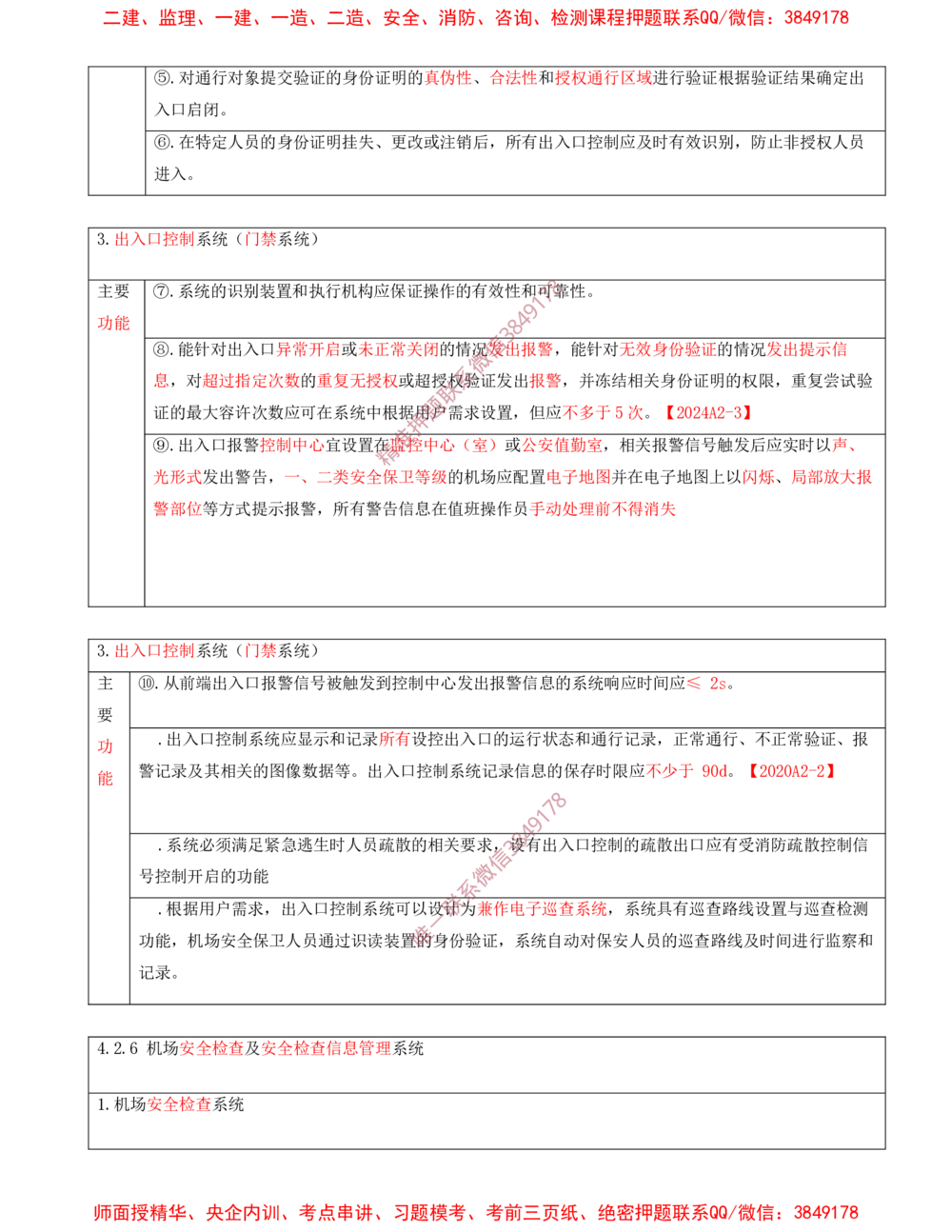 09.09-第4章-民航机场弱电系统工程技术（二）_2026年一级建造师_2026年一建民航_2025年一建民航SVIP_04-冲刺串讲✿考点强化✿小灶集训_01-民航《冲刺串讲班》高永志SMR