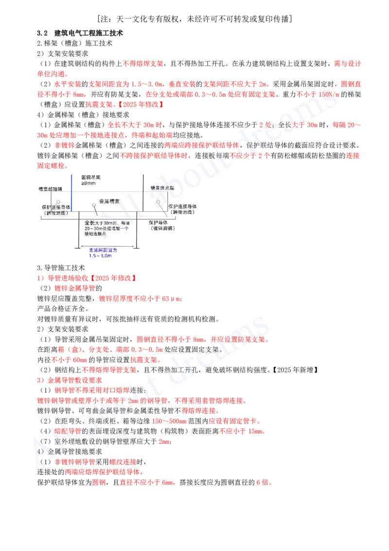 2025-20-第3章-3.2-建筑电气工程施工技术（二）_2026年一级建造师_2026年一建机电_2025年一建机电SVIP_02-基础精讲✿高端面授✿深度强化_07-机电《天一精讲班》王建波KL_讲义