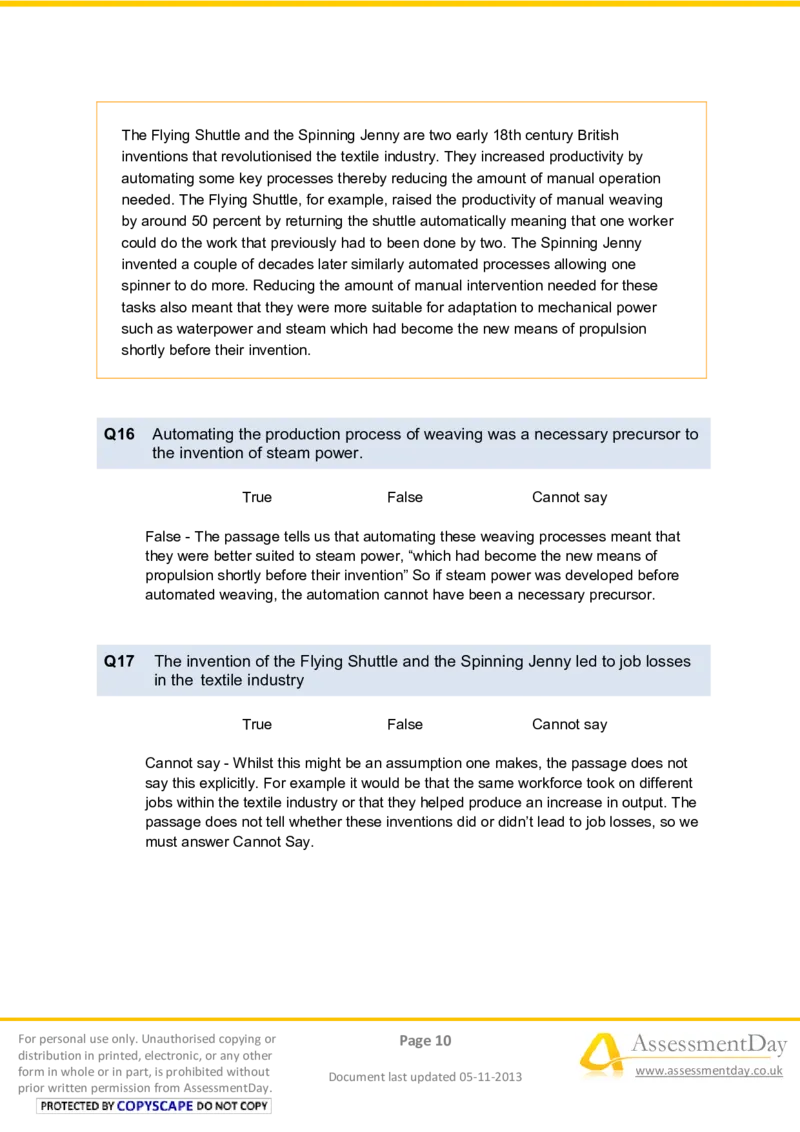 VerbalReasoningTest1-Solutions_2025春招题库汇总_八大题库-1_04八大汇总_信永中和_专业题综合知识-参考_英文题_VerbalReasoningTests