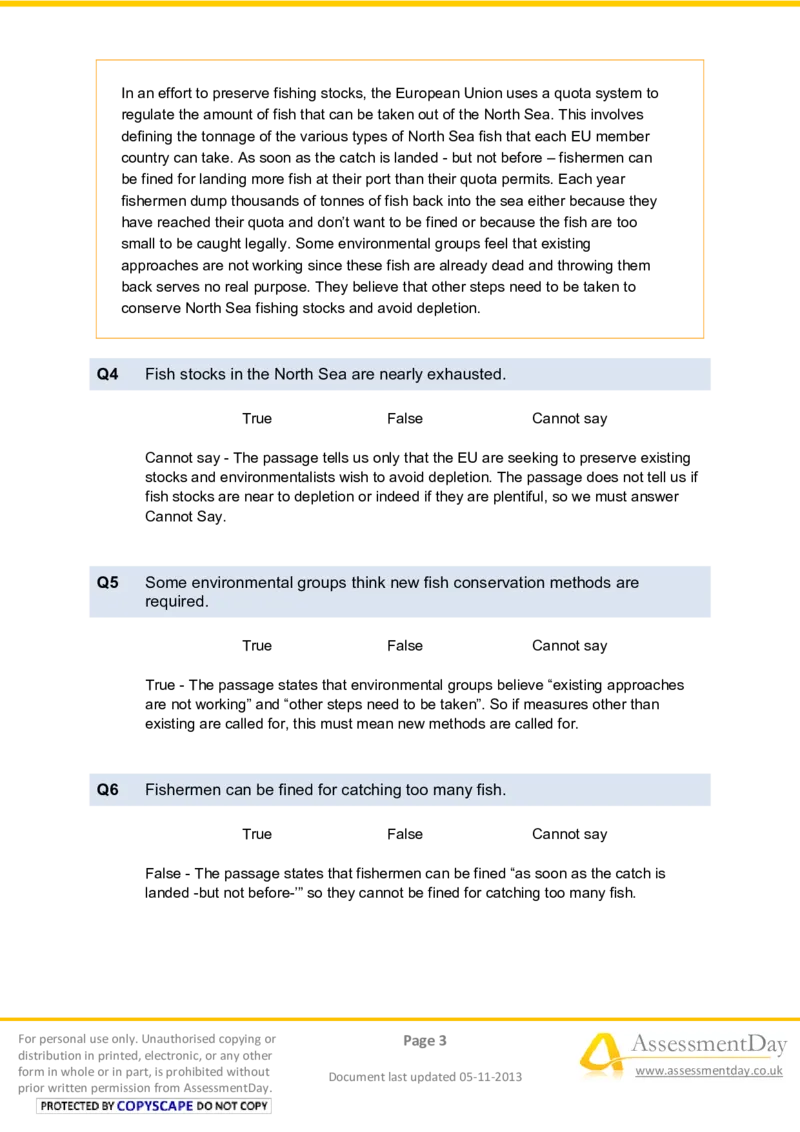 VerbalReasoningTest1-Solutions_2025春招题库汇总_八大题库-1_04八大汇总_信永中和_专业题综合知识-参考_英文题_VerbalReasoningTests