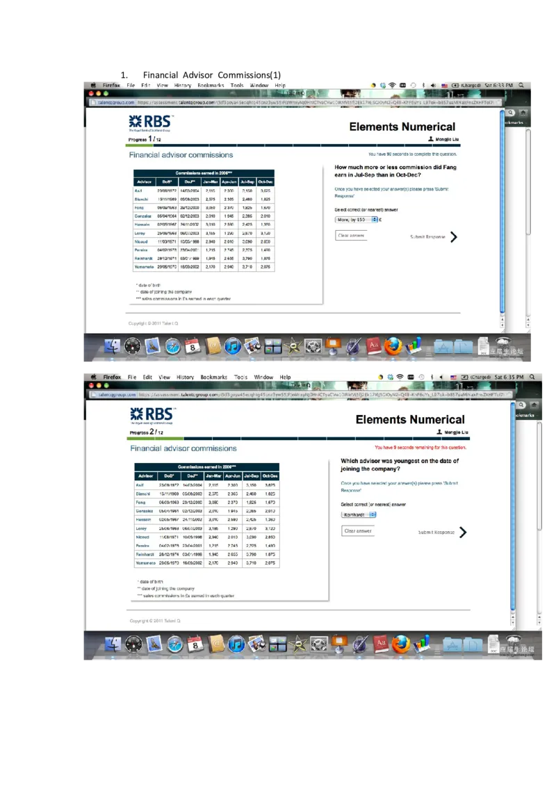 RBSnumeric（14道）-有少量答案(Word版本）_2025春招题库汇总_十大行测题库_2023年十大热门题库更新中_05、TalentQ汇总_TalentQ测试题（适合大多数外资银行以及其他企业）