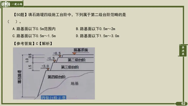 2025一建《公路》金题演练1（答案）_2026年一级建造师_2026年一建公路_2025年一建公路SVIP_02-基础精讲✿高端面授✿深度强化_11-公路《全系VIP班》李洪革SMR推荐_06.金题演练