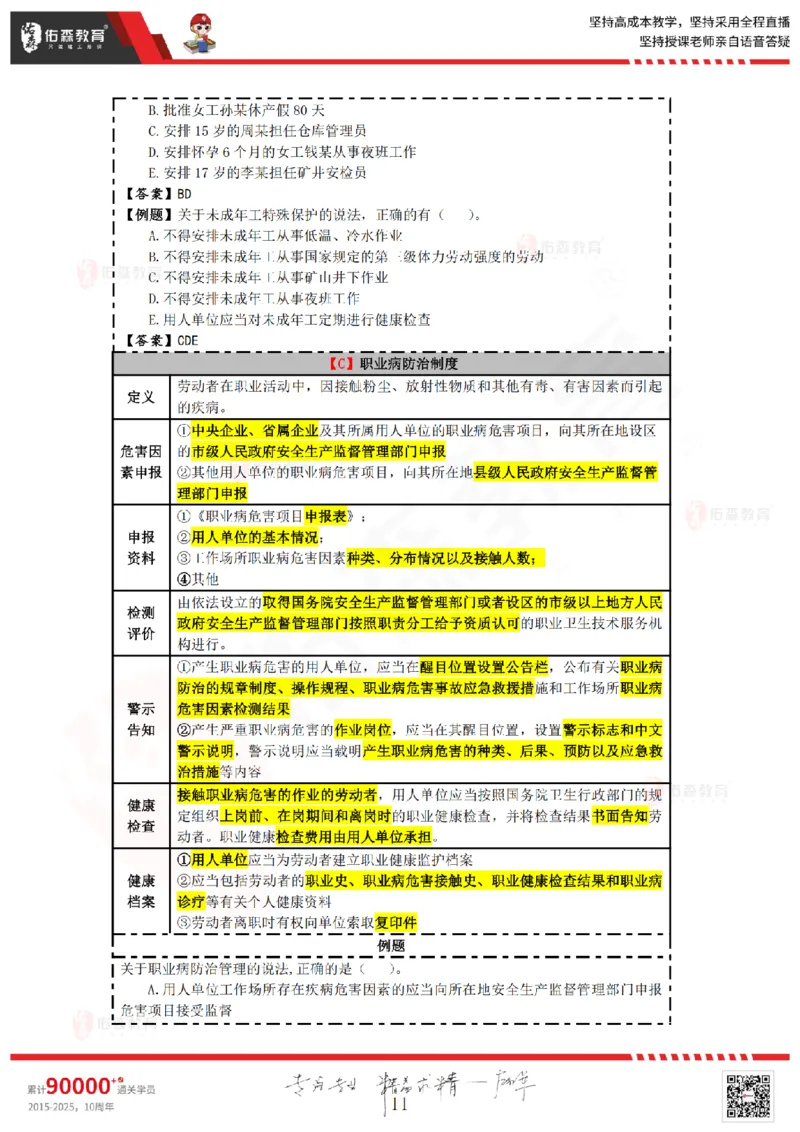 2025.6.29佑森教育叶虎翼授课一建相关法规《劳动权益、纠纷解决》专用讲义，版权所有，侵权必究_2026年一建法规_2025年一建法规SVIP_02-基础精讲✿高端面授✿深度强化