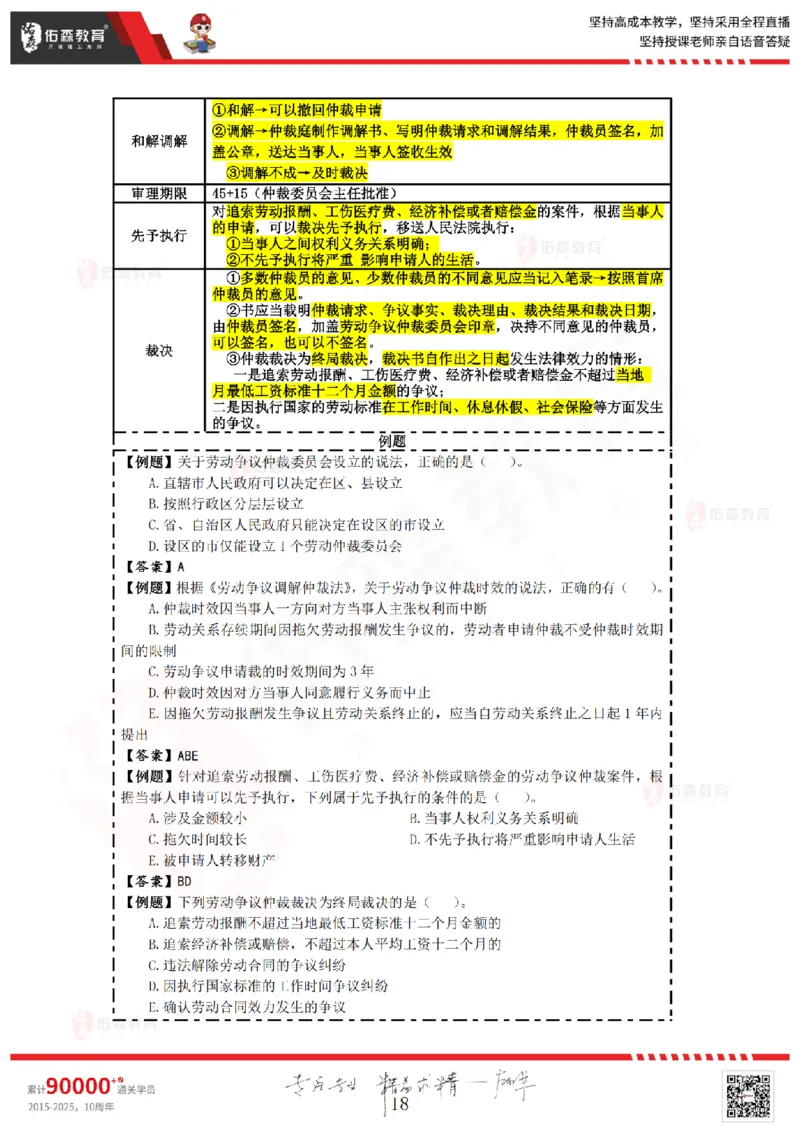 2025.6.29佑森教育叶虎翼授课一建相关法规《劳动权益、纠纷解决》专用讲义，版权所有，侵权必究_2026年一建法规_2025年一建法规SVIP_02-基础精讲✿高端面授✿深度强化