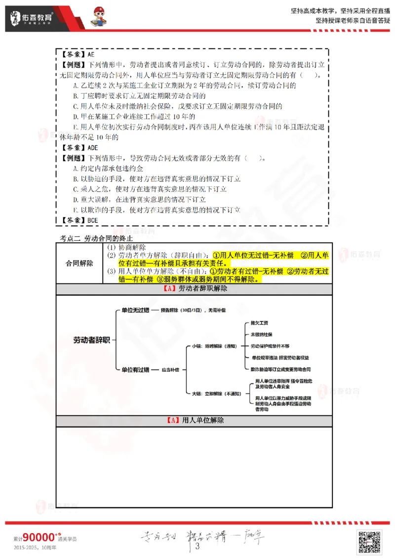 2025.6.29佑森教育叶虎翼授课一建相关法规《劳动权益、纠纷解决》专用讲义，版权所有，侵权必究_2026年一建法规_2025年一建法规SVIP_02-基础精讲✿高端面授✿深度强化