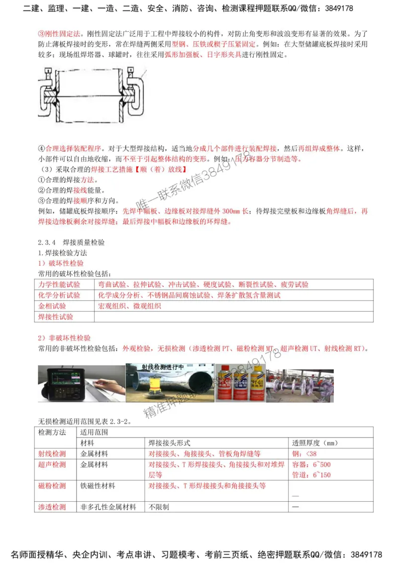 15-第2章-2.3-焊接技术（三）_2026年一级建造师_2026年一建机电_2025年一建机电SVIP_02-基础精讲✿高端面授✿深度强化_36-机电《教材精讲班》王建波SMR