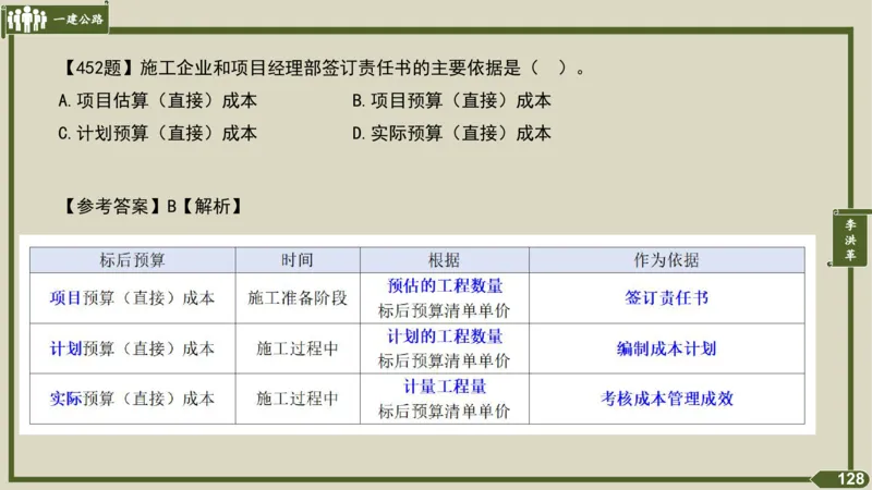 2025一建《公路》金题演练5（答案）_2026年一级建造师_2026年一建公路_2025年一建公路SVIP_02-基础精讲✿高端面授✿深度强化_11-公路《全系VIP班》李洪革SMR推荐_06.金题演练