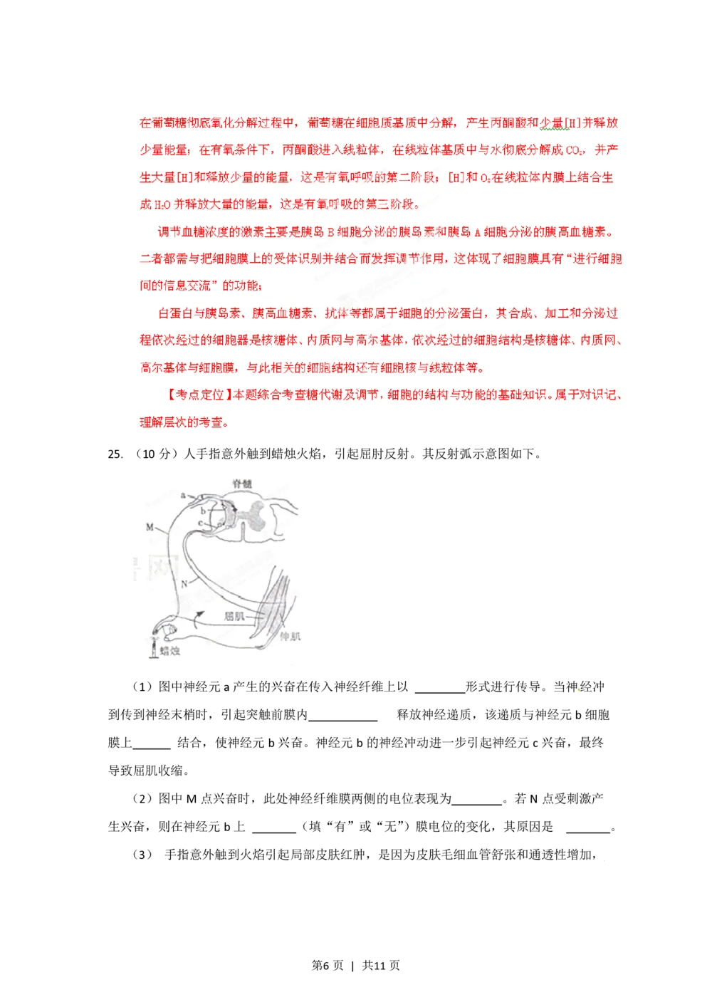 2012年高考生物试卷（山东）（解析卷）_生物历年高考真题_新&middot;PDF版2008-2025&middot;高考生物真题_生物（按省份分类）2008-2025_2008-2025&middot;（山东）生物高考真题