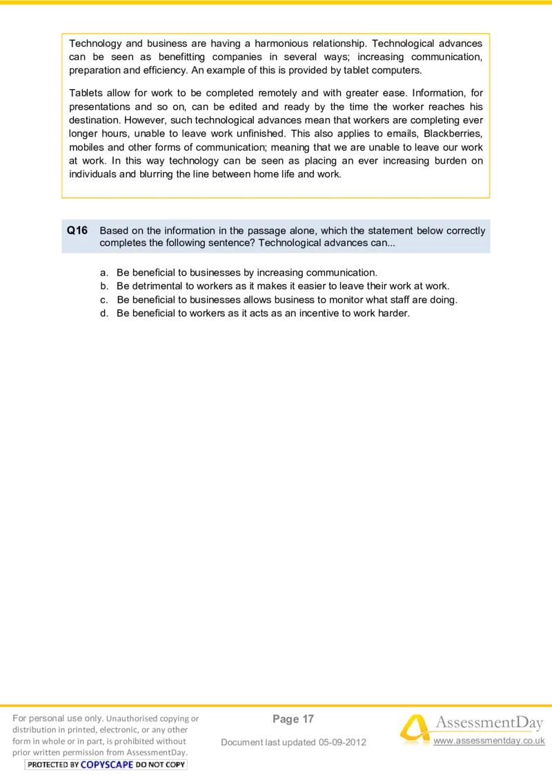 VerbalComprehensionTest3-Questions_2025春招题库汇总_八大题库-1_04八大汇总_信永中和_专业题综合知识-参考_英文题_VerbalReasoningTests