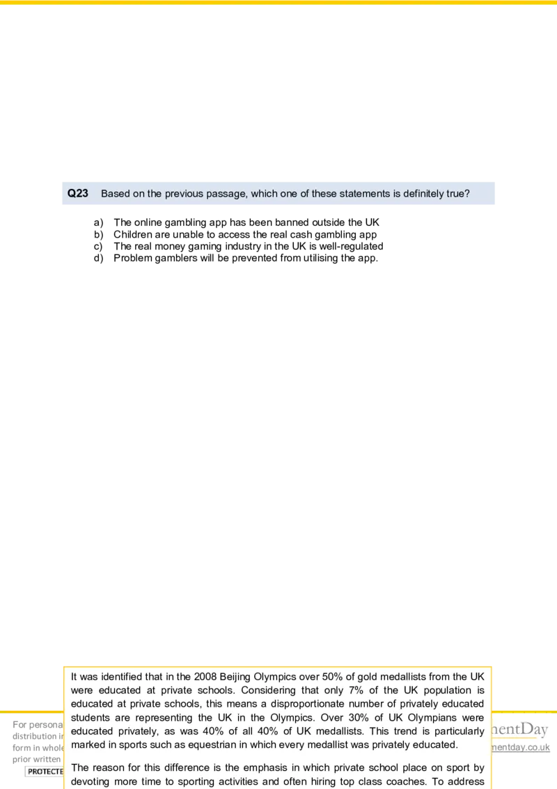 VerbalComprehensionTest3-Questions_2025春招题库汇总_八大题库-1_04八大汇总_信永中和_专业题综合知识-参考_英文题_VerbalReasoningTests