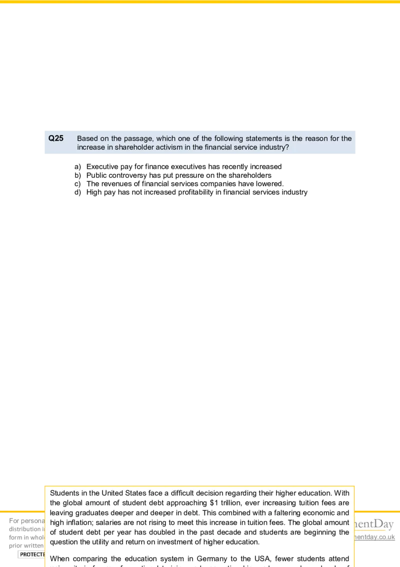 VerbalComprehensionTest3-Questions_2025春招题库汇总_八大题库-1_04八大汇总_信永中和_专业题综合知识-参考_英文题_VerbalReasoningTests