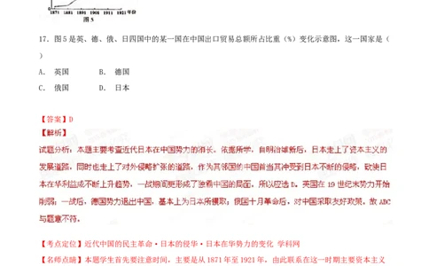 2015年高考历史试卷（山东）（解析卷）_历史历年高考真题_新&middot;Word版2008-2025&middot;高考历史真题_历史（按年份分类）2008-2025_2015&middot;历史高考真题