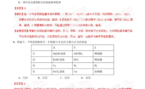 2014年高考化学试卷（福建）（解析卷）_历年高考真题合集_化学历年高考真题_新&middot;PDF版2008-2025&middot;高考化学真题_化学（按年份分类）2008-2025_2014&middot;高考化学真题