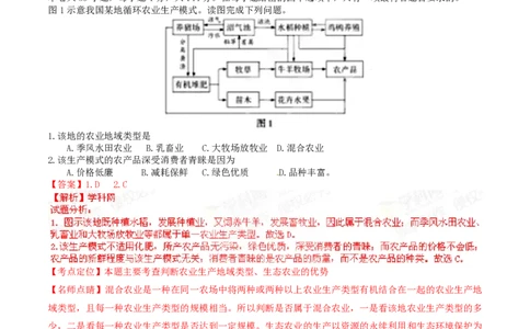 2015年高考地理试卷（福建）（解析卷）_地理历年高考真题_新&middot;PDF版2008-2025&middot;高考地理真题_地理（按省份分类）2008-2025_2012-2024&middot;（福建）地理高考真题