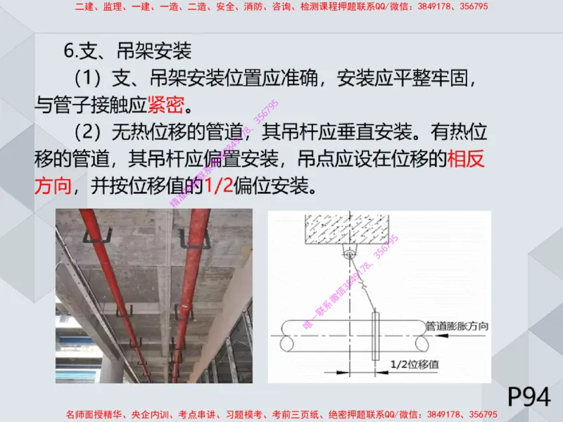 14.25一建机电案例专项专题4-工业与建筑管道（1）_2026年一级建造师_2026年一建机电_2025年一建机电SVIP_04-冲刺串讲✿考点强化✿小灶集训_23-机电《案例专项班》苏婷HQ推荐