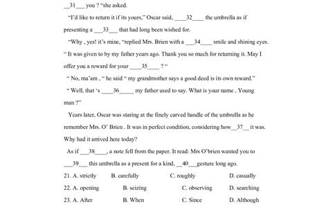 2012年高考英语试卷（浙江）（空白卷）_英语历年高考真题_新&middot;Word版2008-2025&middot;高考英语真题_英语（按试卷类型分类）2008-2025_自主命题卷&middot;英语（2008-2025）_浙江自主命题&middot;英语（2008-2025）