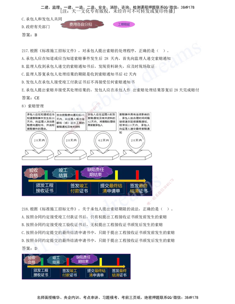2025-18-第3章-建设工程招标投标与合同（七）_2026年一级建造师_2026年一建管理_2025年一建管理SVIP_03-习题精析✿实战特训✿模考通关_27-管理《习题带练班》金月KL推荐_讲义