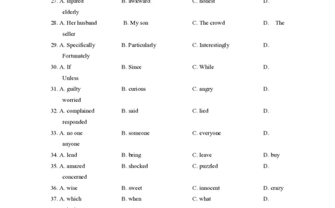 2014年高考英语试卷（陕西）（解析卷）_英语历年高考真题_新&middot;PDF版2008-2025&middot;高考英语真题_英语（按试卷类型分类）2008-2025_自主命题卷&middot;英语（2008-2025）_陕西自主命题&middot;英语（2008-2015）