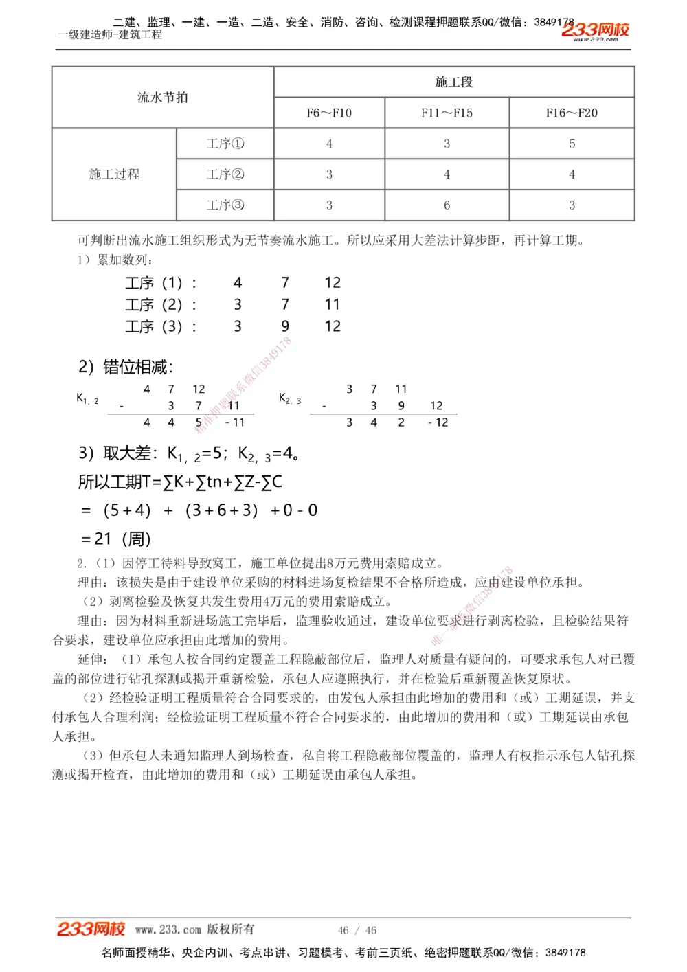 1-14_2026年一级建造师_2026年一建建筑_2025年一建建筑SVIP_04-冲刺串讲✿考点强化✿小灶集训_03-建筑《案例专项班》梁毛233