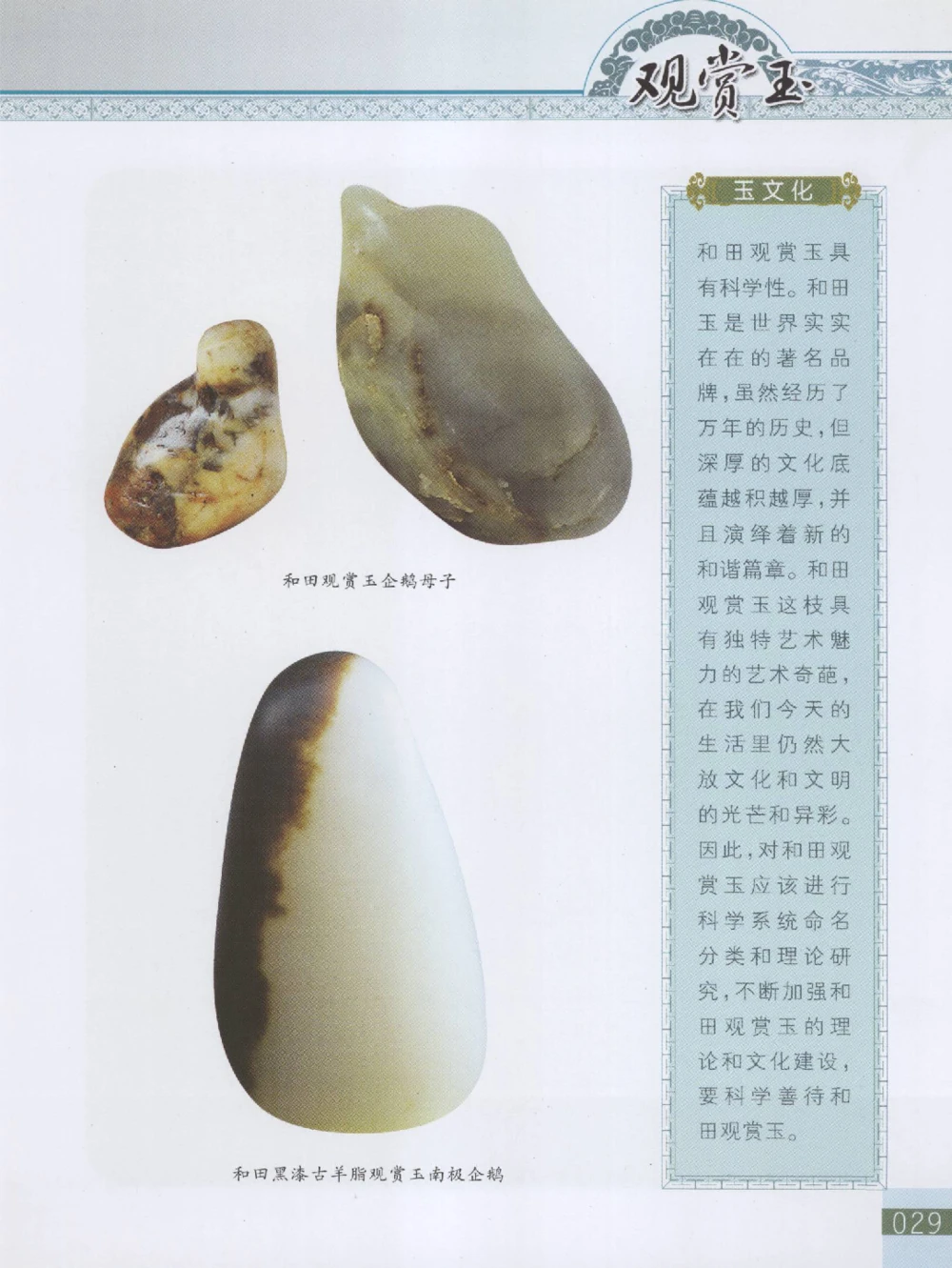 中国新疆和田玉观赏玉__X018-玉石珠宝鉴定教程最新合集_7、和田玉鉴定专题全套课程_和田玉电子书