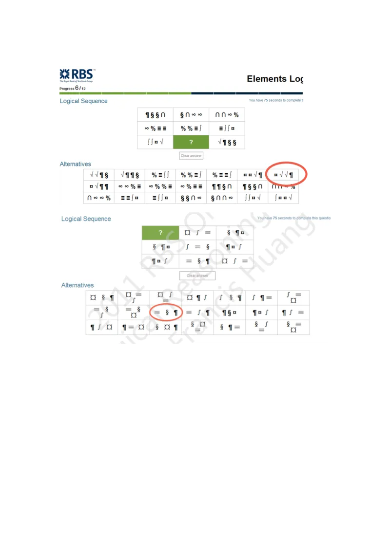 talentQlogic1_2025春招题库汇总_外资银行题库_23渣打_师兄师姐分享材料_渣打银行2019最新（优先看）
