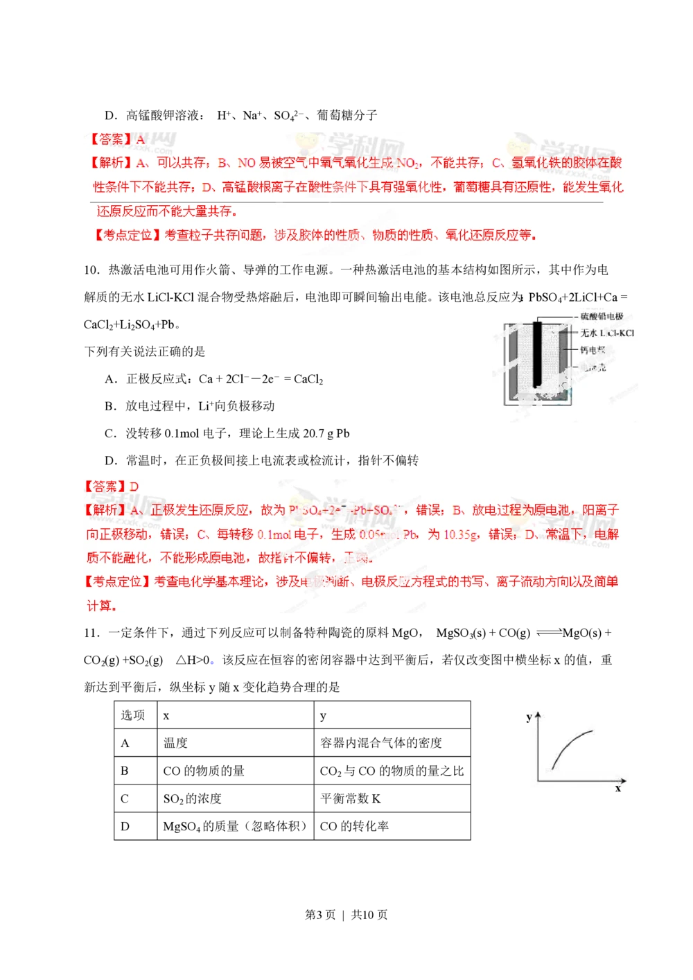 2013年高考化学试卷（安徽）（解析卷）_历年高考真题合集_化学历年高考真题_新&middot;PDF版2008-2025&middot;高考化学真题_化学（按年份分类）2008-2025_2013&middot;高考化学真题