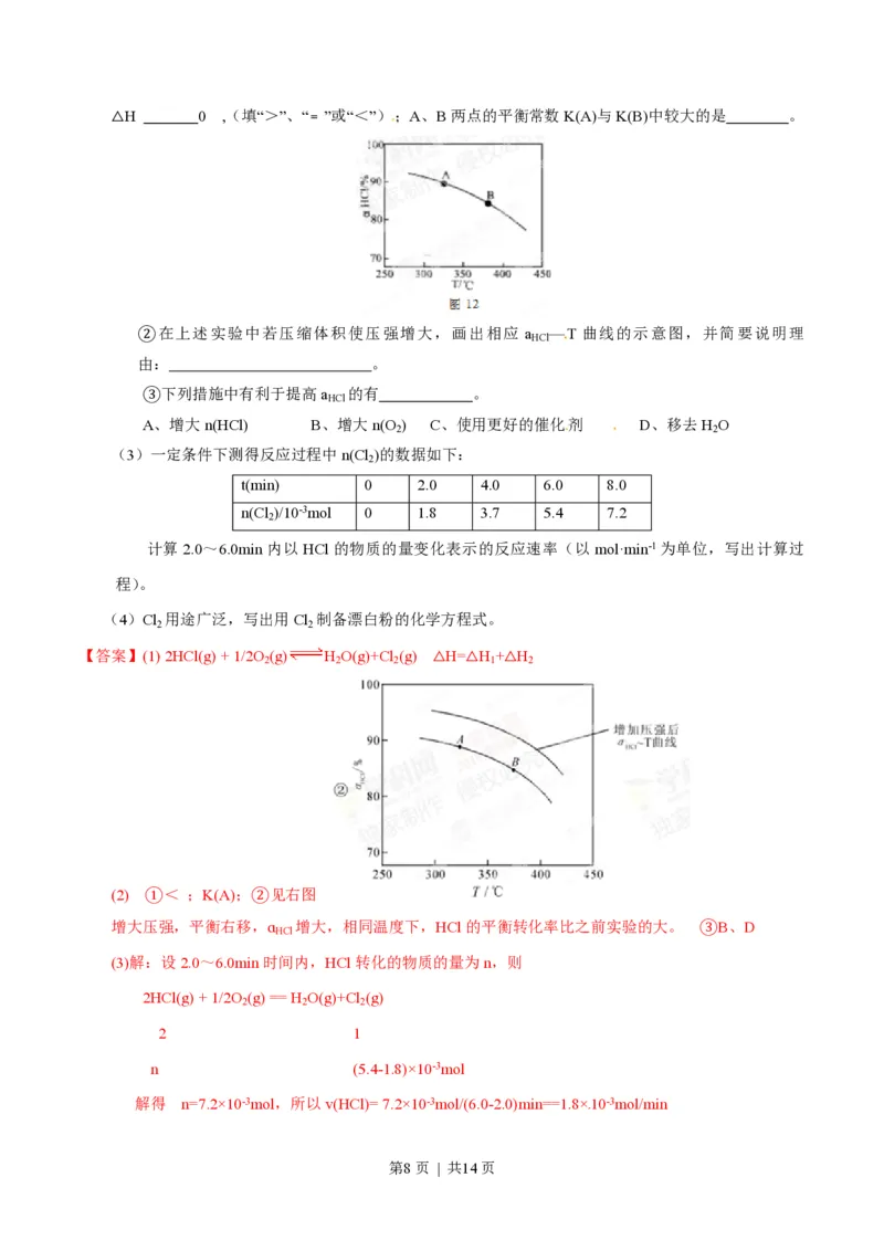 2015年高考化学试卷（广东）（解析卷）_历年高考真题合集_化学历年高考真题_新&middot;PDF版2008-2025&middot;高考化学真题_化学（按省份分类）2008-2025_2008-2025&middot;（广东）化学高考真题