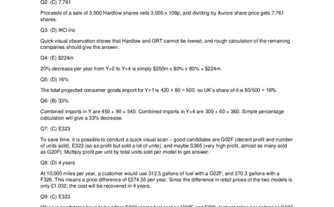 shlSample_SuggestedAnswers_2025春招题库汇总_十大行测题库_2023年十大热门题库更新中_03、赛码汇总_2024华为综合全套7月更新_shl-英文版_2021年_shl-质量最好的几套试题和答案(英文pdf版)