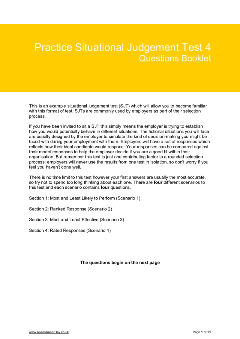 SJT4-Questions_2025春招题库汇总_十大行测题库_2023年十大热门题库更新中_05、TalentQ汇总_TalentQ测试题（适合大多数外资银行以及其他企业）_2选看通用测试题，适用于TalentQ（N多题）