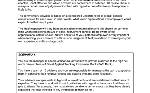 SJT4-Questions_2025春招题库汇总_十大行测题库_2023年十大热门题库更新中_05、TalentQ汇总_TalentQ测试题（适合大多数外资银行以及其他企业）_2选看通用测试题，适用于TalentQ（N多题）