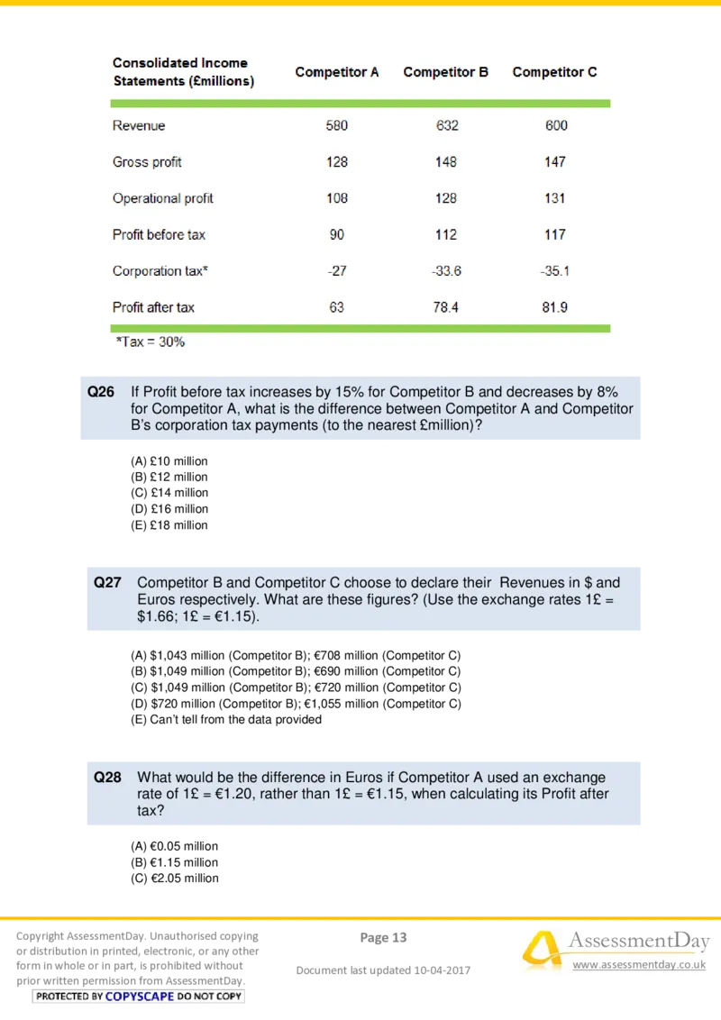 NumericalReasoningTest3-Questions_2025春招题库汇总_十大行测题库_2023年十大热门题库更新中_05、TalentQ汇总_TalentQ测试题（适合大多数外资银行以及其他企业）_NumericalReasoning