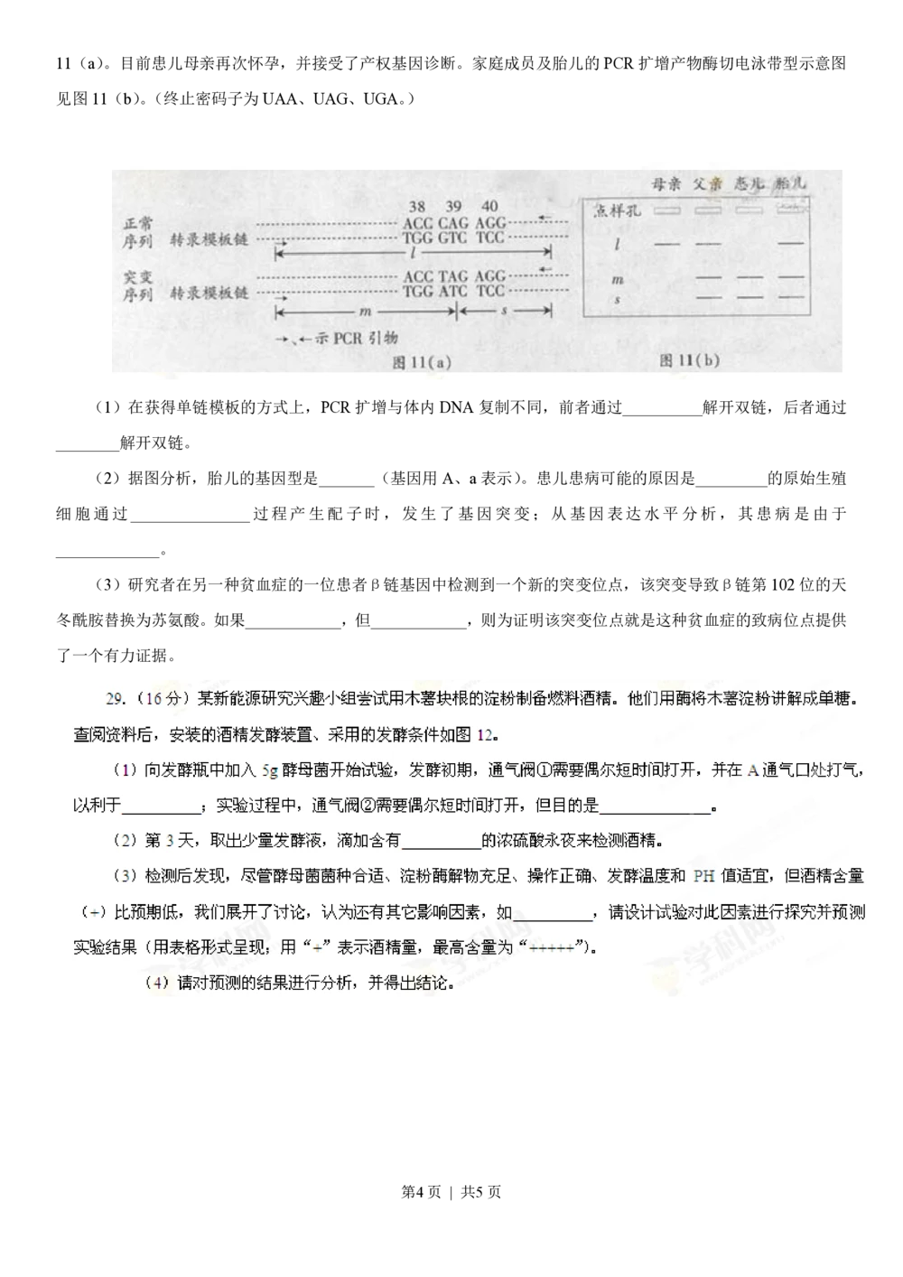 2013年高考生物试卷（广东）（空白卷）_生物历年高考真题_新&middot;PDF版2008-2025&middot;高考生物真题_生物（按试卷类型分类）2008-2025_自主命题卷&middot;生物（2008-2025）