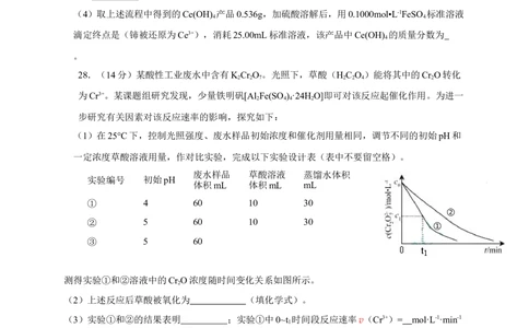 2013年高考化学试卷（安徽）（空白卷）_历年高考真题合集_化学历年高考真题_新&middot;Word版2008-2025&middot;高考化学真题_化学（按年份分类）2008-2025_2013&middot;高考化学真题